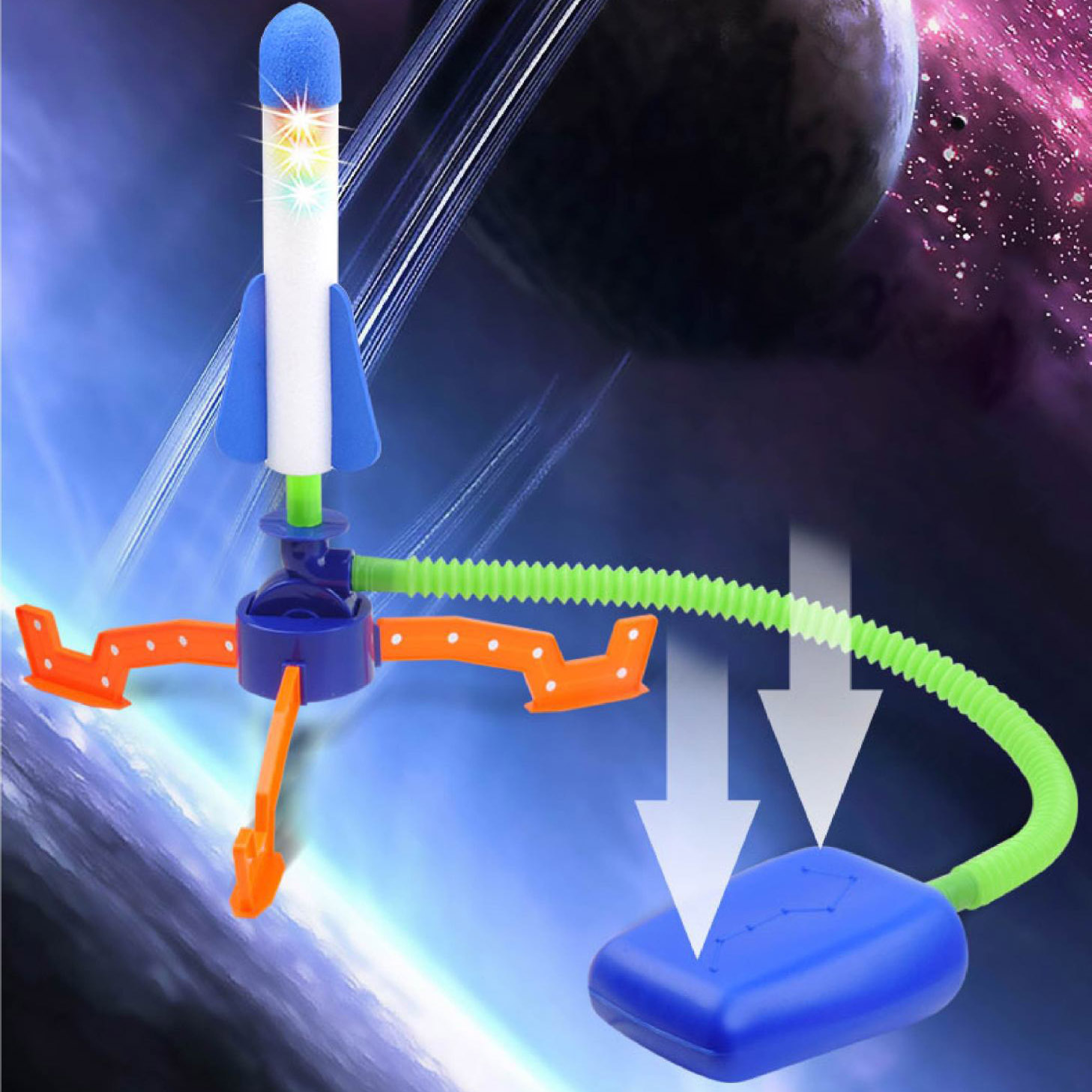 Đồ chơi bệ phóng tên lửa xốp STOMP ROCKET mới nhất 2023