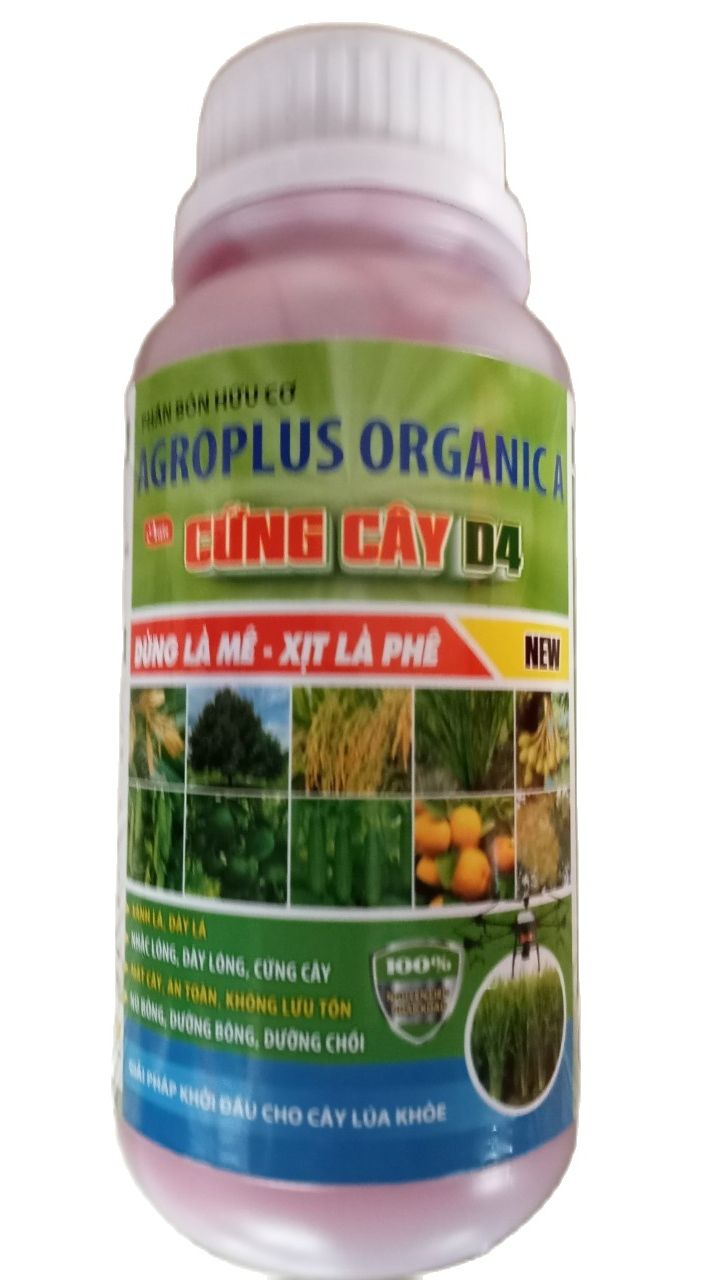 Phân Bón Hữu Cơ Cứng Cây D4. Dùng Là Mê - Xịt Là Phê.