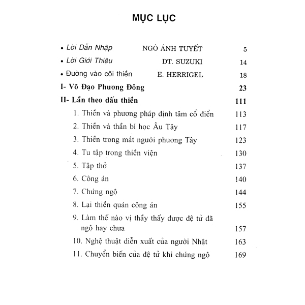 Ko sách cũ -Thiền Và Võ Đạo