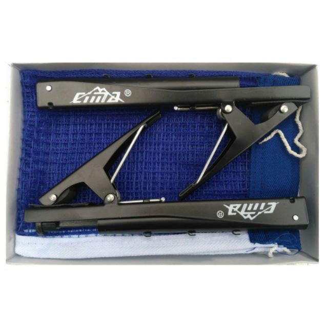 Bộ cọc kèm lưới bóng bàn Cima (Xanh đen)