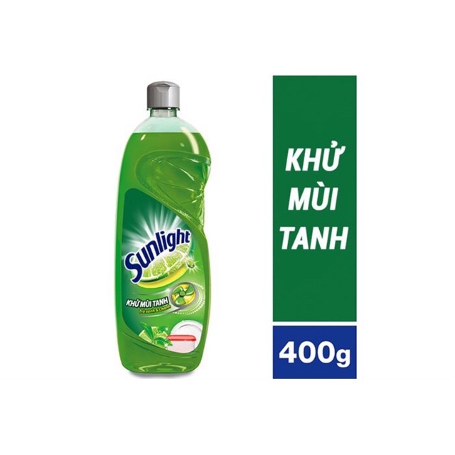 Nước rửa chén Sunlight hương trà 400 g