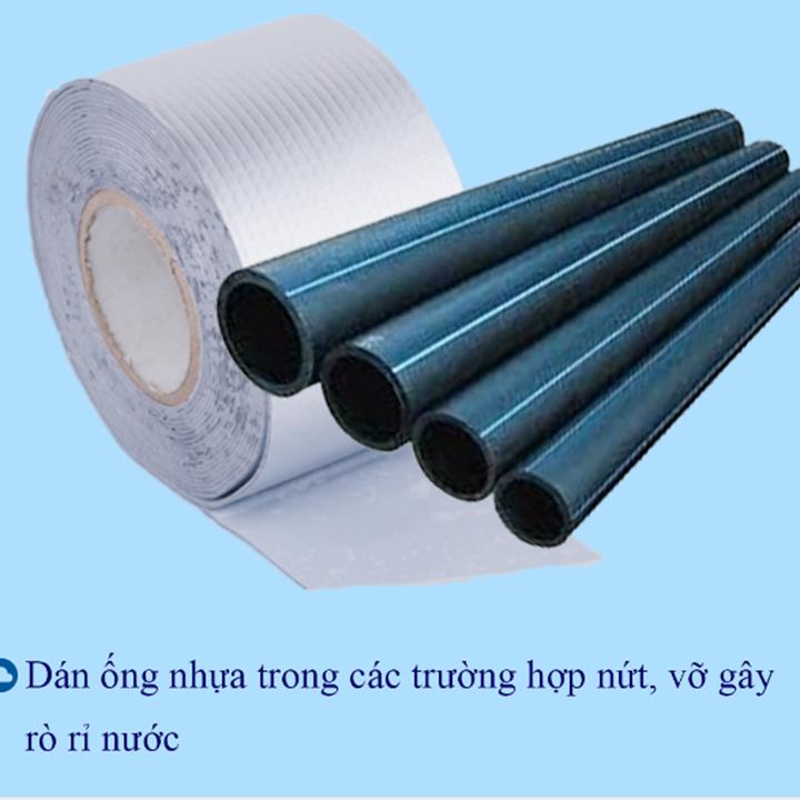 [  GIÁ HỦY DIỆT-HÀNG TỐT ] Băng Keo Siêu Dính Đa Năng, Keo dán chống thấm đa năng Nhật bản cho tường, trần nhà, mái tôn, ống nước, bể nước, xô chậu, phao bơi, bể bơi, đồ bơm hơi