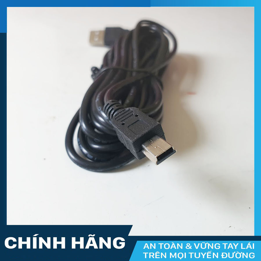 Cáp sạc 5V/ 2A Micro USB và Mini USB mini cho camera hành trình ô tô dài 3.5m