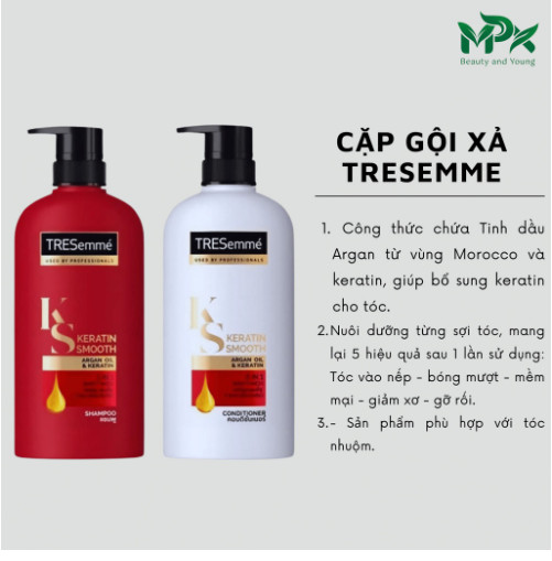 Combo 2 Chai Dầu Gội Xả Tresemme Thái Lan 400ml