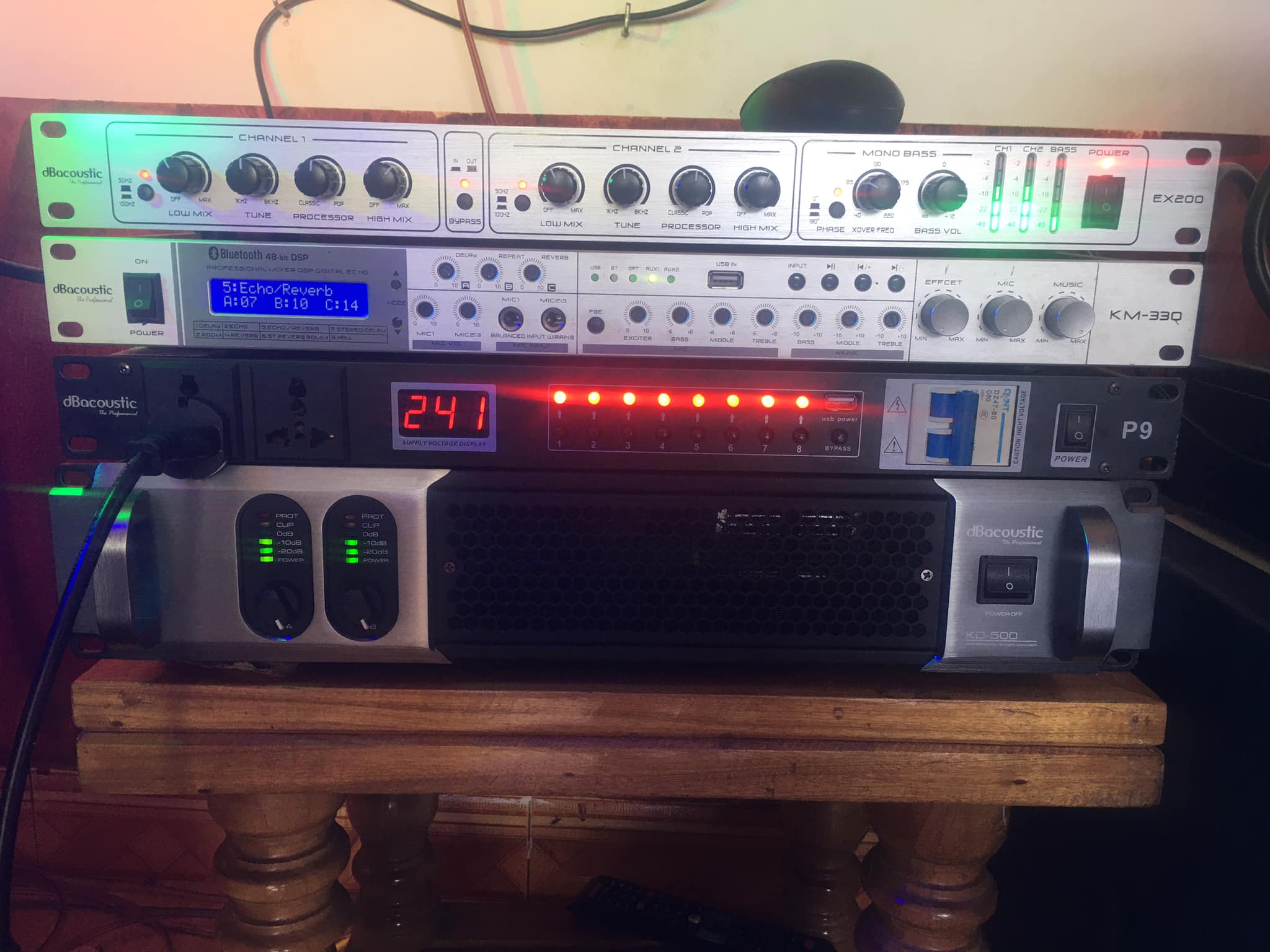 [HCM]Máy nâng tiếng dBacoustic EX200