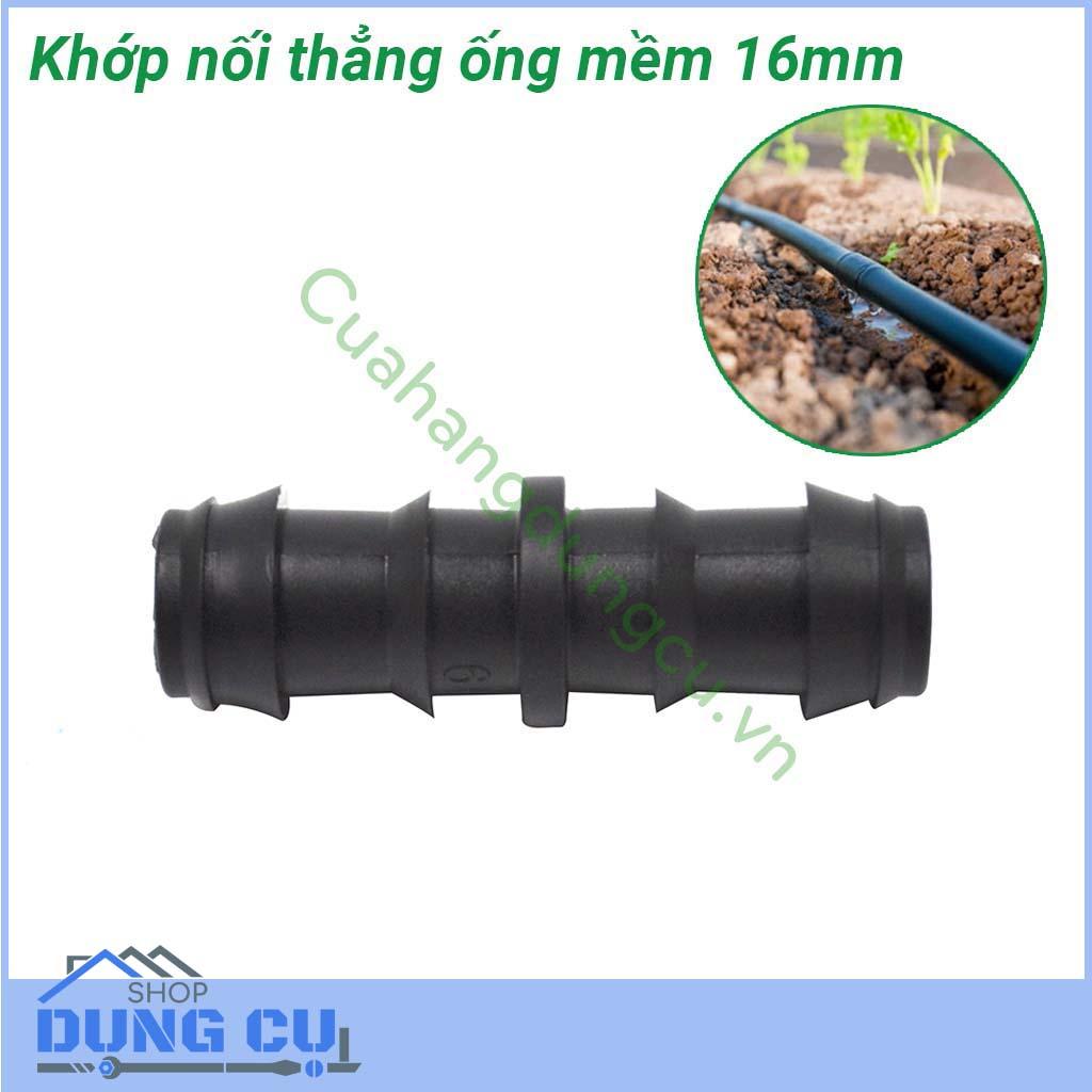 Khớp nối thẳng 16mm nối ống mềm