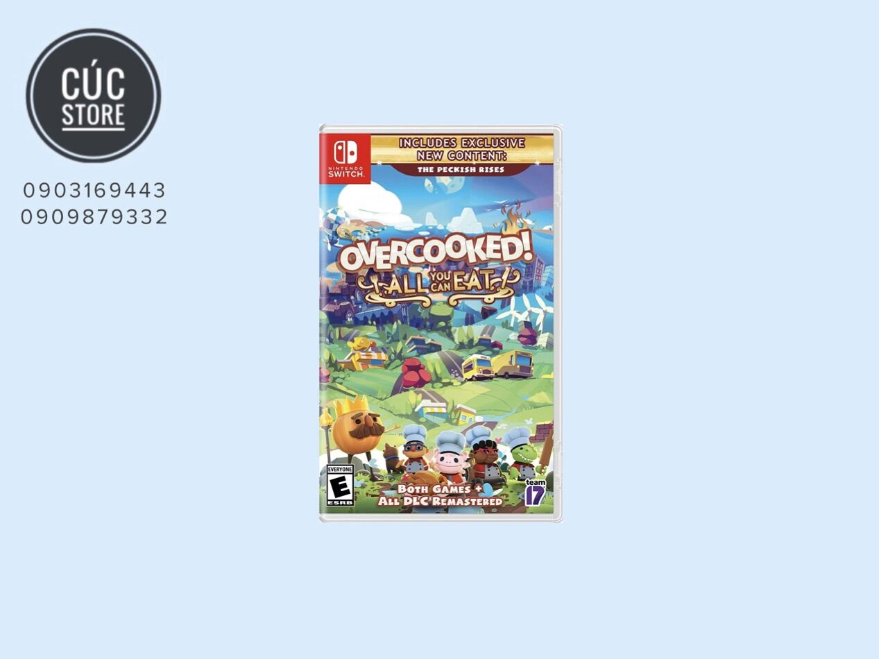 Băng game Nintendo Switch : Overcooked! All you can eat