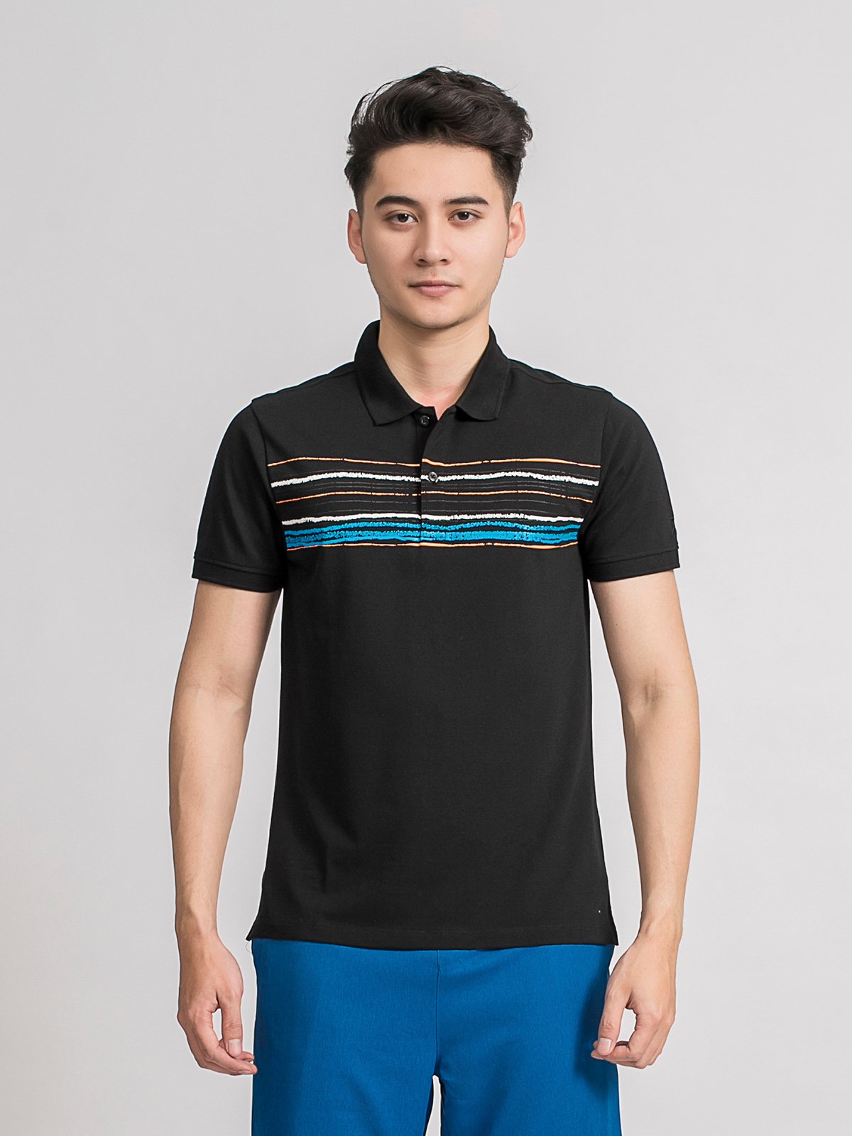 Áo thun nam kwin aristino kps012s9, form suông regular, cotton cao cấp, habi88