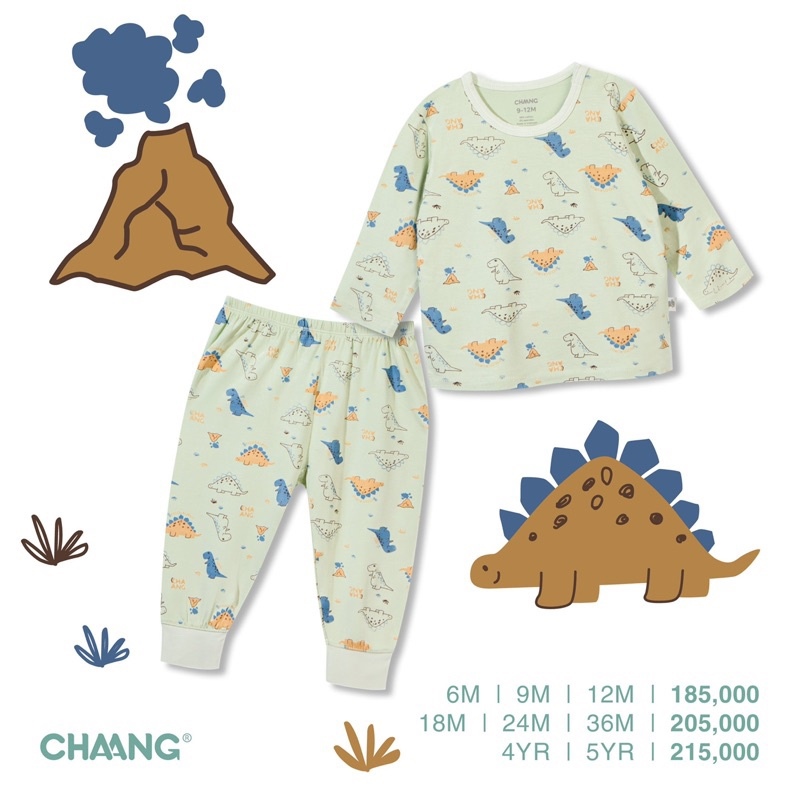 Chaang - Bộ dài tay pony bé trai gái