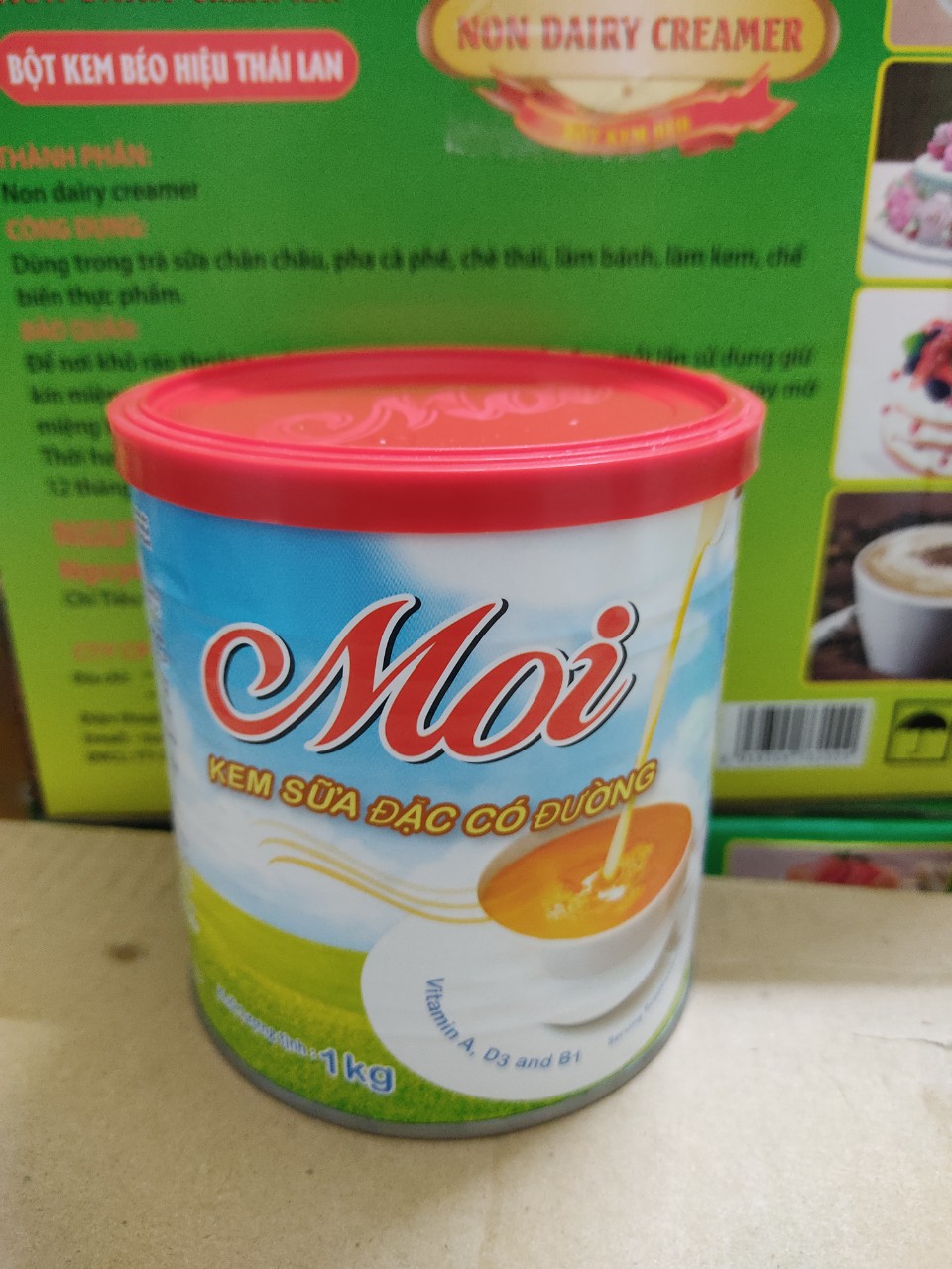 Kem sữa đặc có đường MOI 1kg