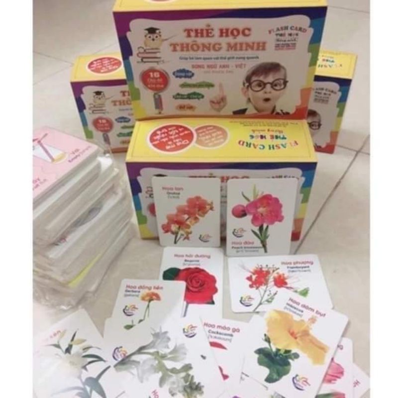 Bộ thẻ học thông minh 416 thẻ