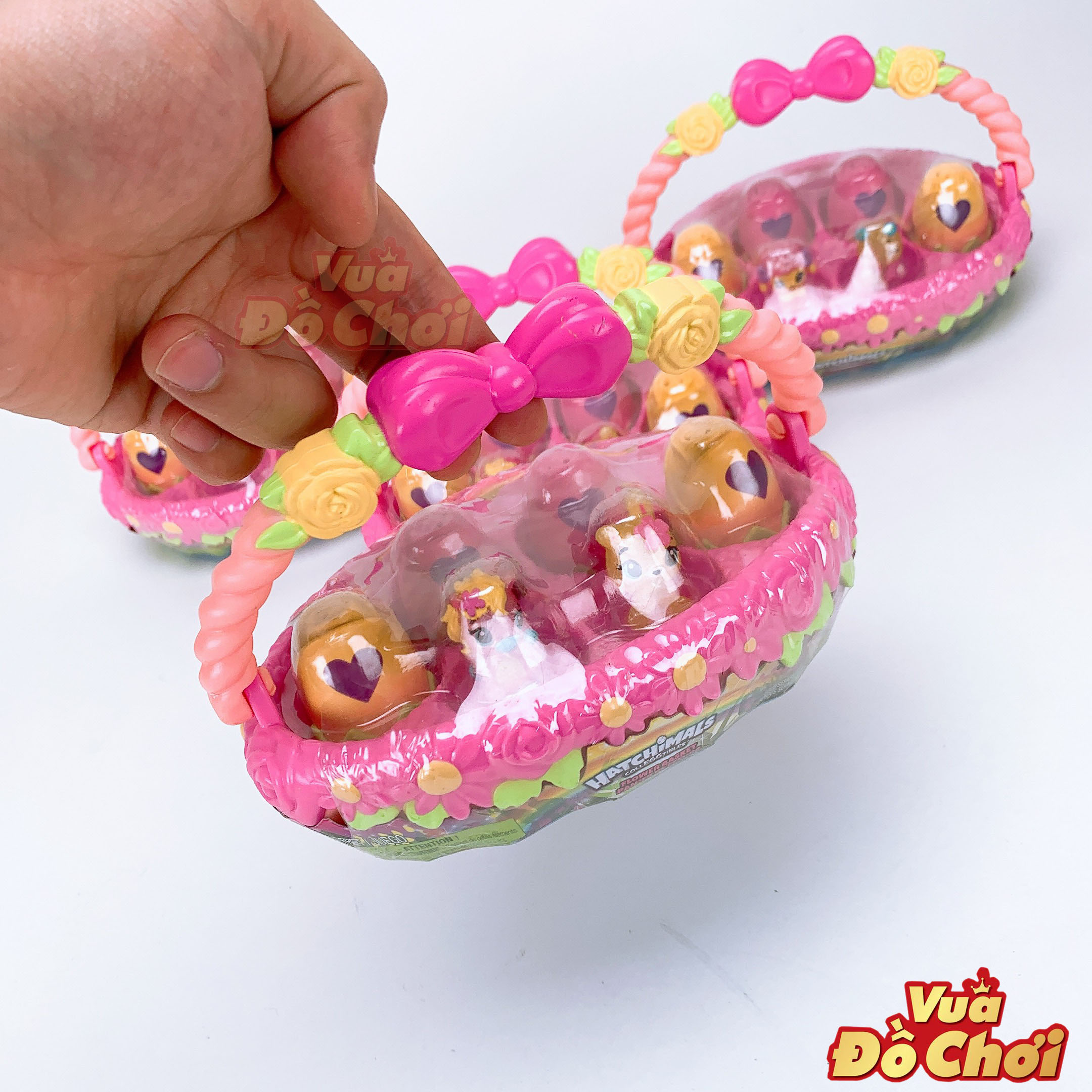 Giỏ Trứng Hatchimals Hoa Hồng Phiên Bản Đặc Biệt