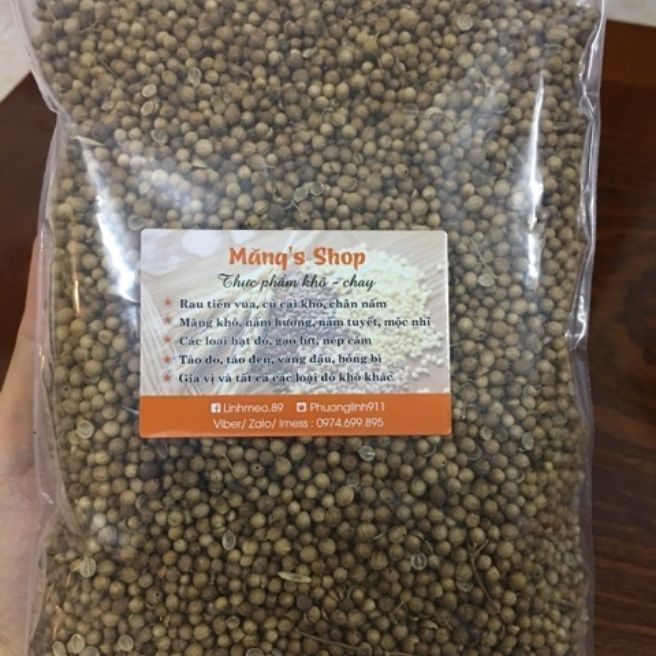 Sỉ toàn quốc 1kg hạt mùi hạt ngò