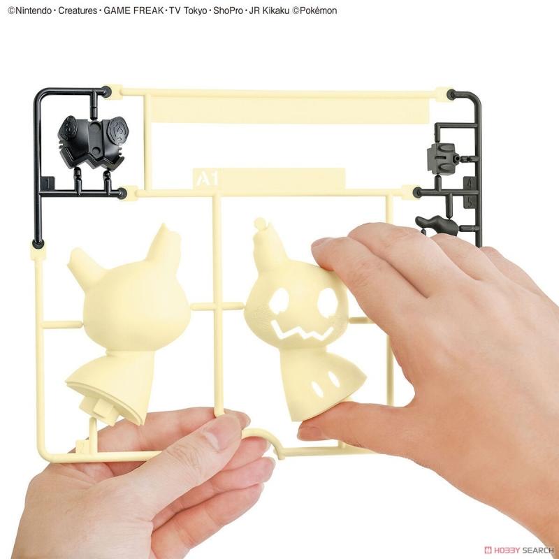 [Hoàn Tiền 10%]Mô hình lắp ráp Pokemon PLAMO COLLECTION QUICK!! 08 Mimikyu Bandai