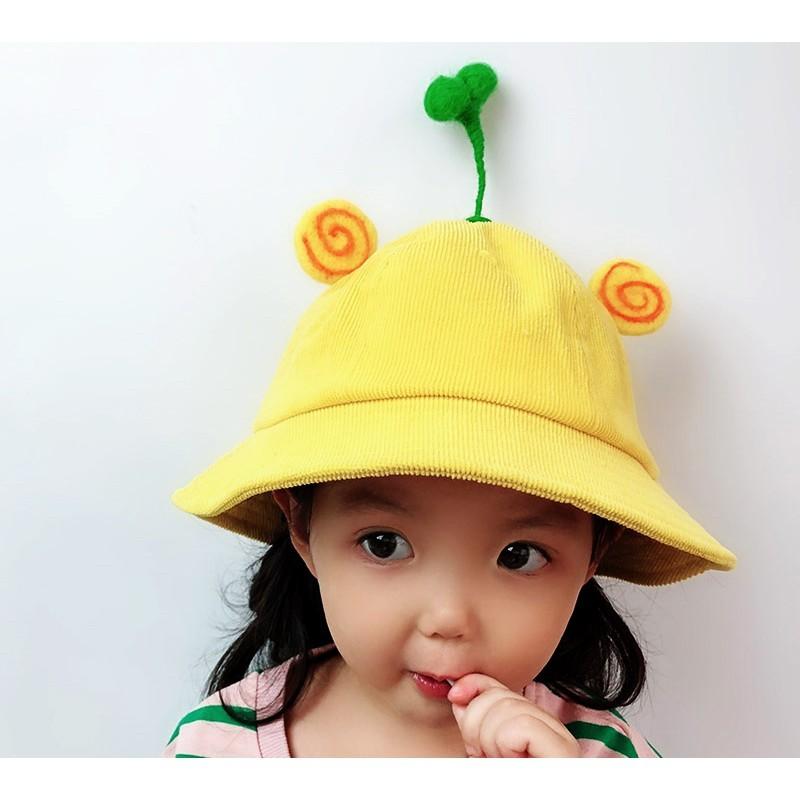 Mũ mầm cây Maruko 3D nhung cute