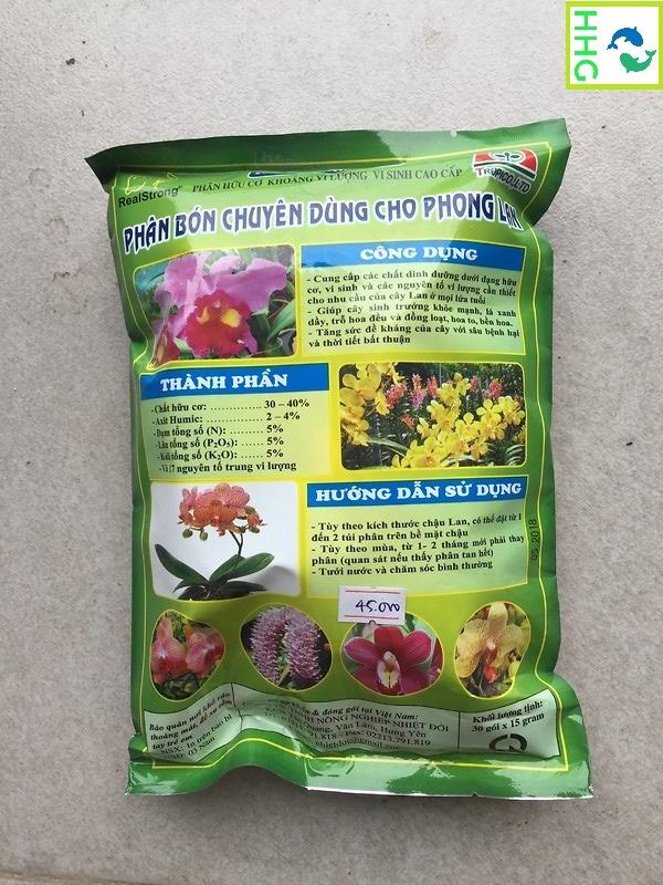 Phân bón chuyên dùng cho Phong lan - 555