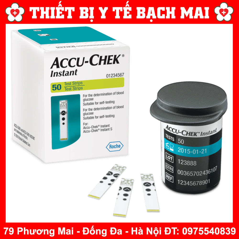 Que Thử Đường Huyết Accu-Chek Instant
