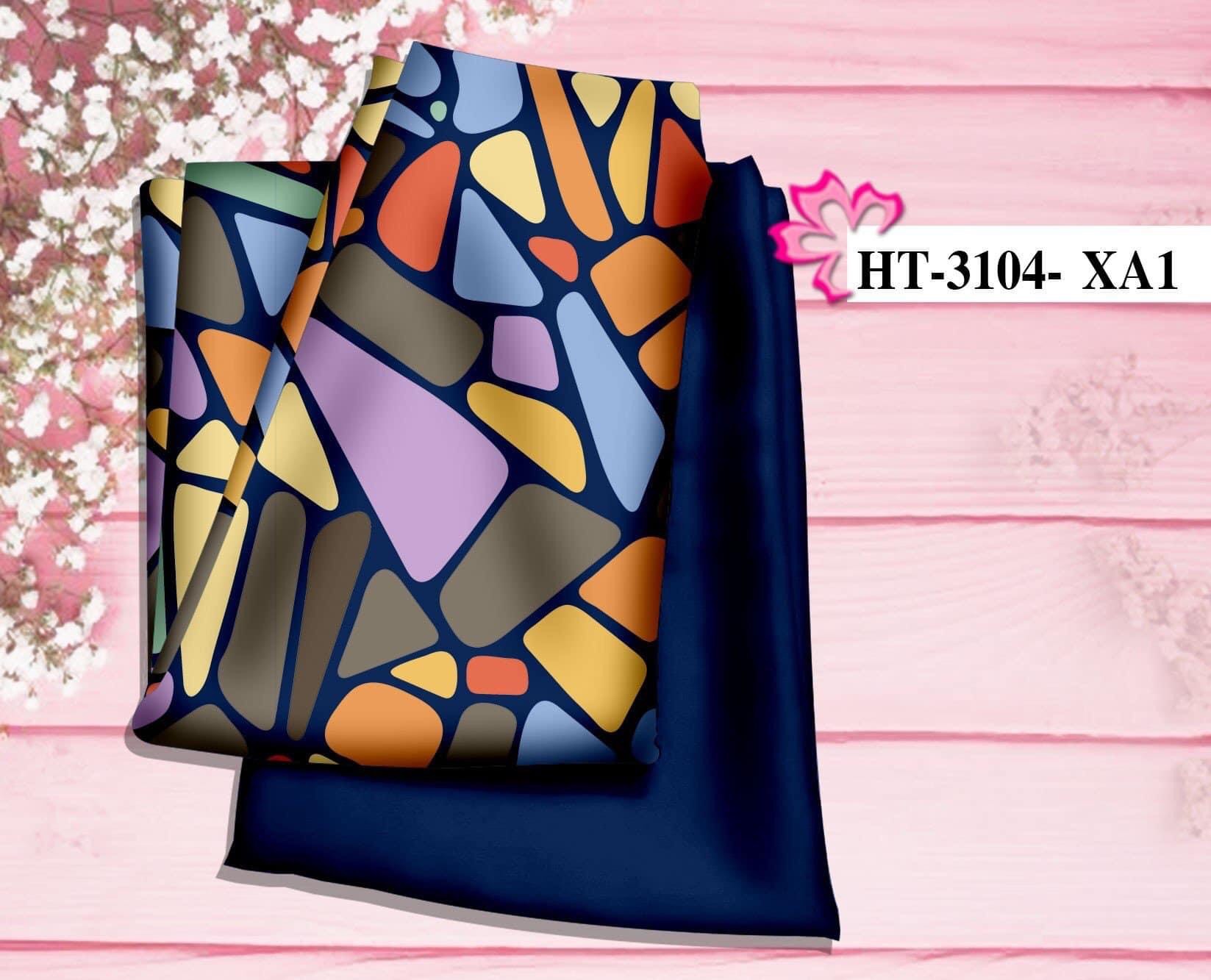 Vải áo dài họa tiết lập thể