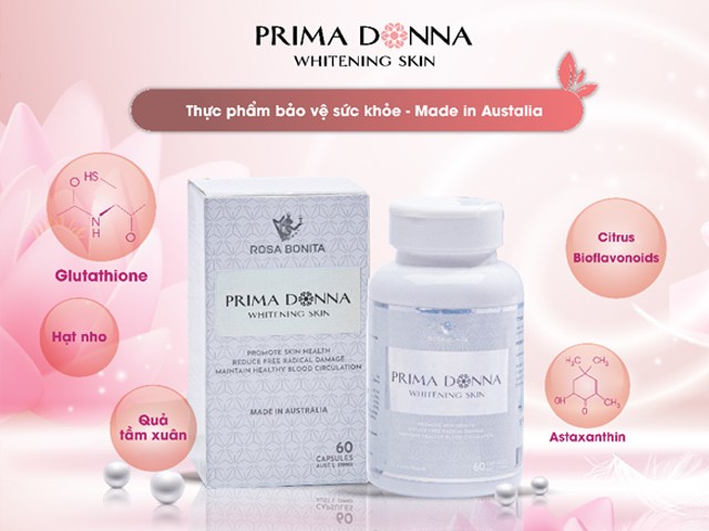 V.iên trắng da Prima Donna