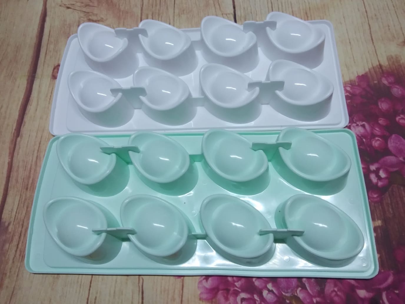 KHAY ĐÁ, ĐỔ THẠCH RAU CÂU HÌNH THỎI VÀNG, 8 THỎI / KHAY
