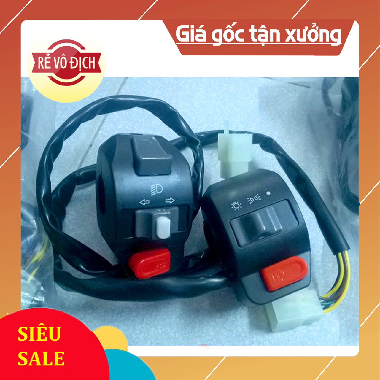 Bộ công tắc trái + phải xe điện XMEN