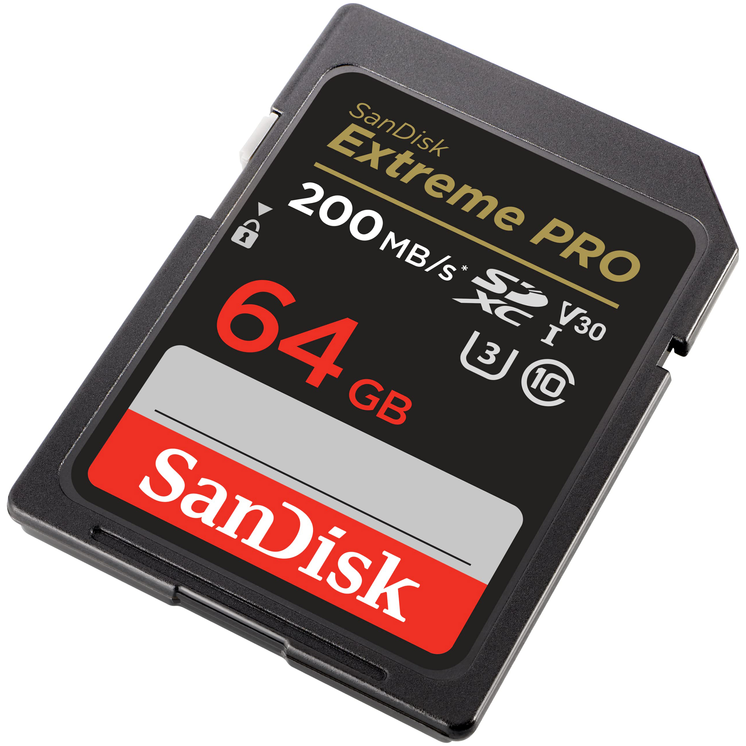 Thẻ nhớ SD 64GB SanDisk Extreme Pro 200 MB/s bảo hành 5 năm