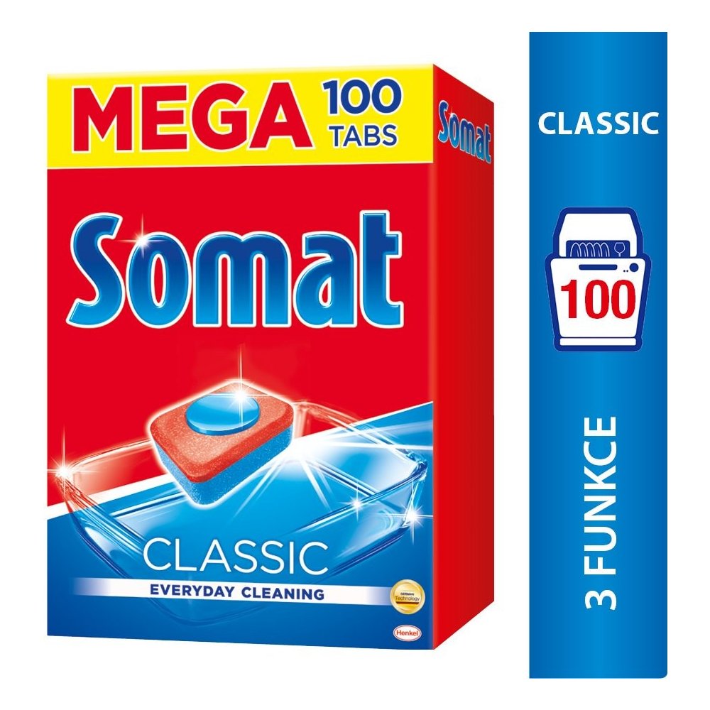 Viên Rửa Bát Somat Mega 100 Viên