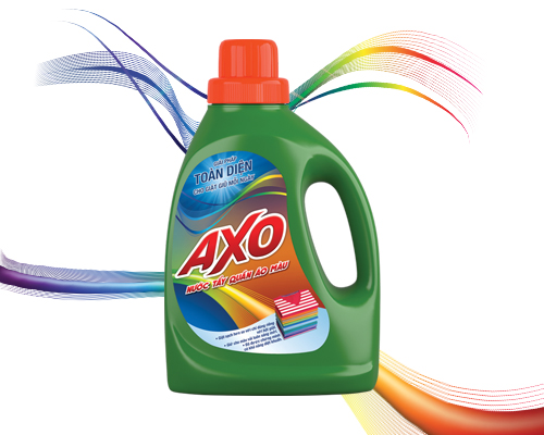 Nước tẩy quần áo màu AXO 800ML