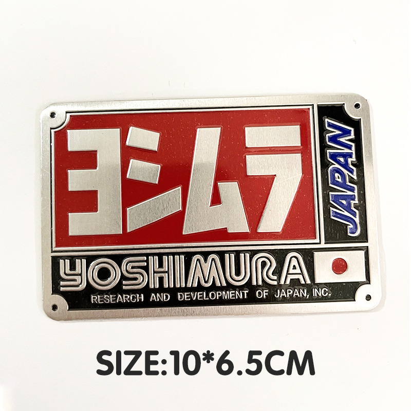 Tem nhôm dán Pô Yoshimura siêu chất