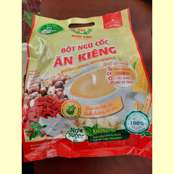 HCMBột ngũ cốc ăn kiêng Việt Đài 600g