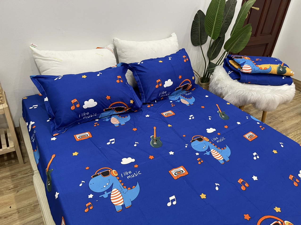 Set Ga Gối Mẫu Khủng Long Đàn P49