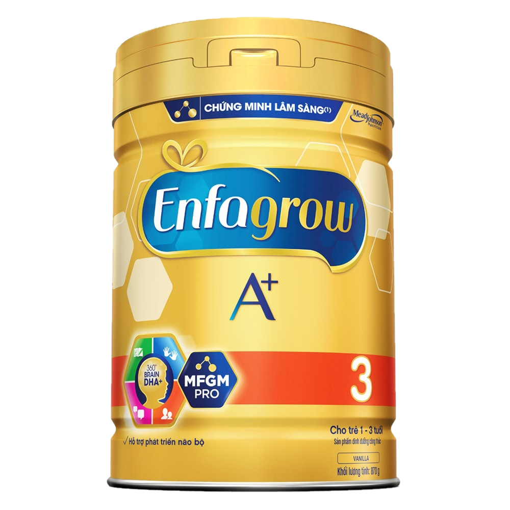 Sữa bột ENFAGROW A+ 3 900g Mẫu mới