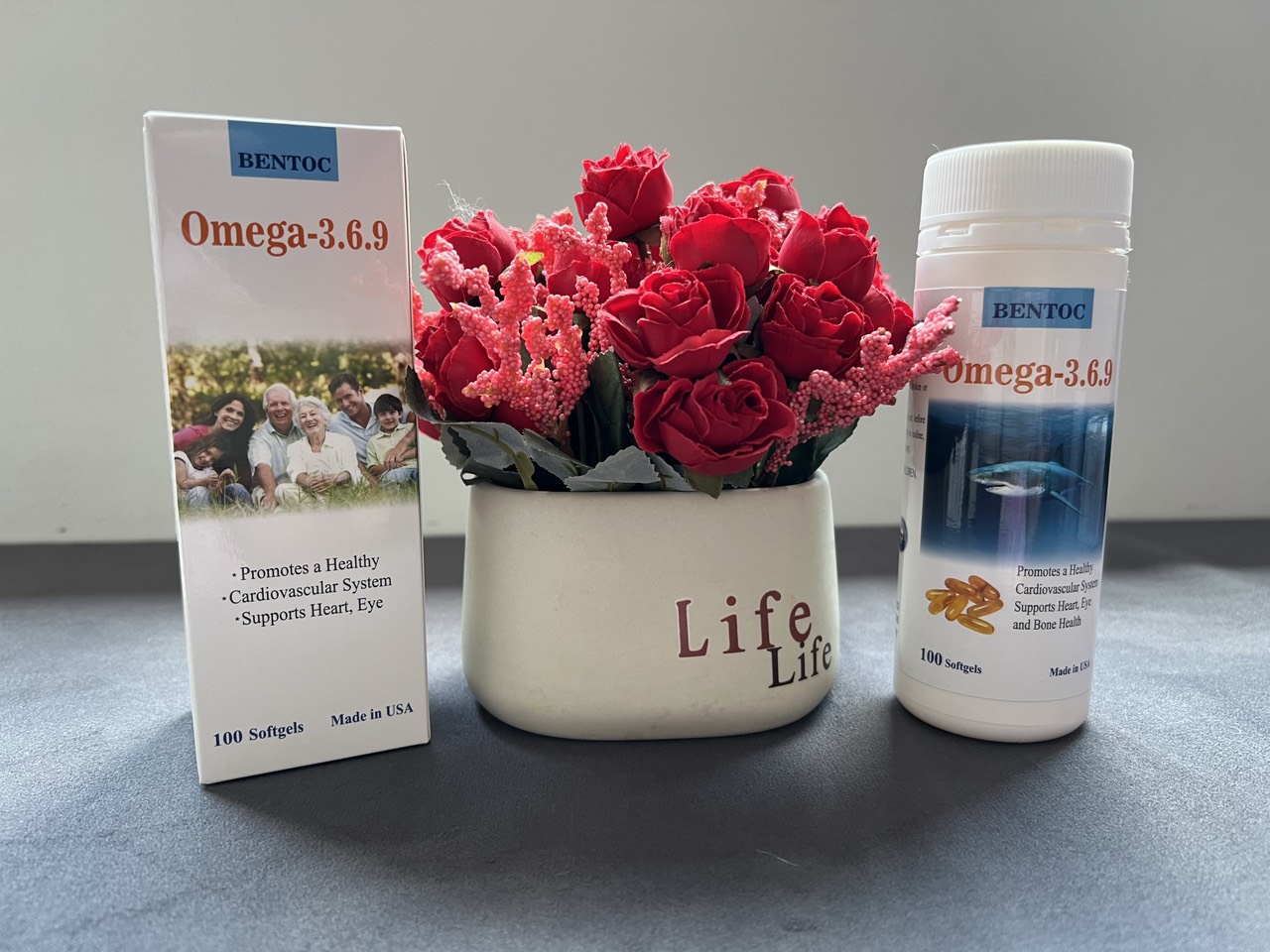 Thực phẩm bảo vệ sức khoẻ Dầu Cá Omega 369 Bentoc