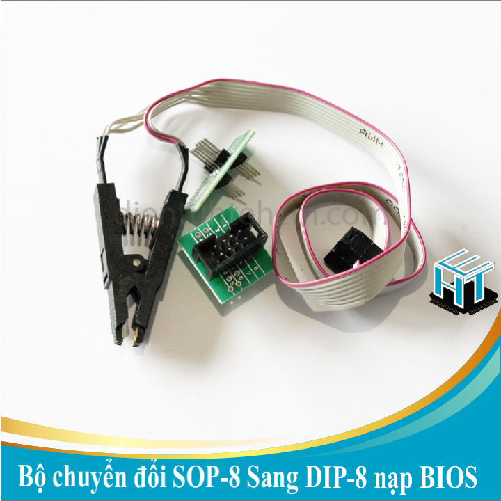 Bộ chuyển đổi SOP-8 Sang DIP-8 nạp BIOS