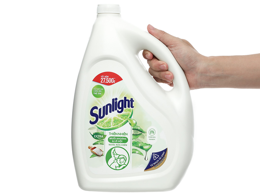 Nước rửa chén Sunlight can 3.5kg/ túi 3.4kg
