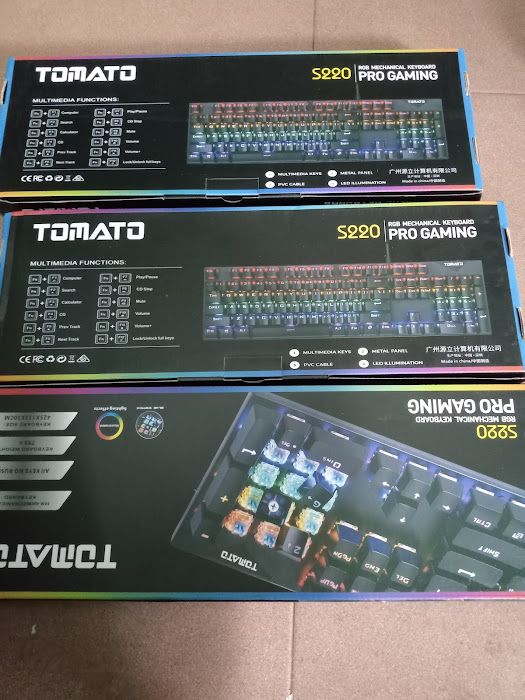 Bàn phím cơ Tomato S220 Blue Switch