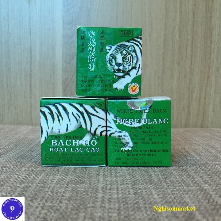 Bạch hổ hoạt lạc cao 20g combo 2 hũ