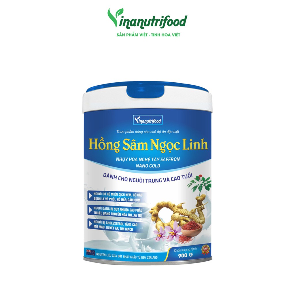 Sữa bột Hồng sâm Ngọc Linh 900g