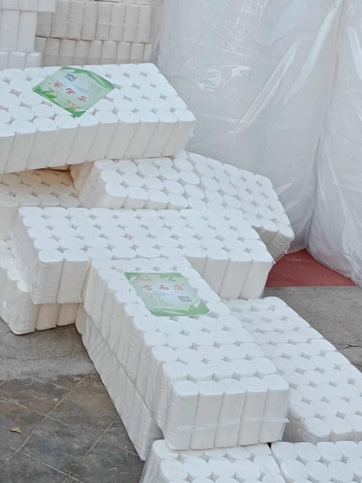 [FreeshipMAX] Giấy vệ sinh bịch 50 cuộn siêu dai siêu mềm