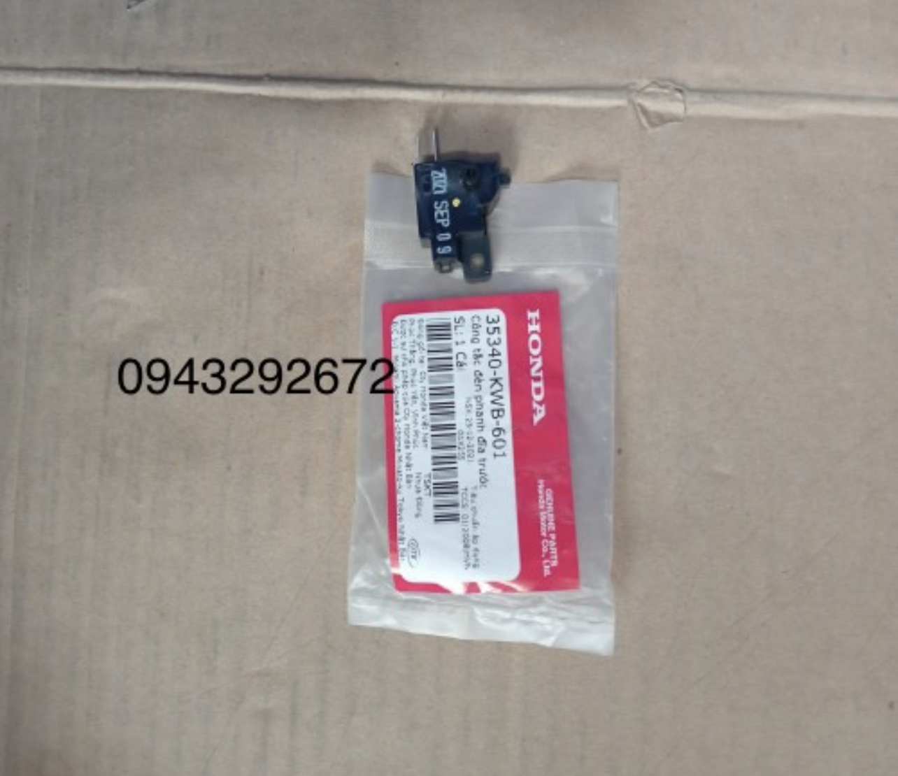 Công Tắc Đèn Phanh Đĩa Trước Honda ( 35340KWB601 )