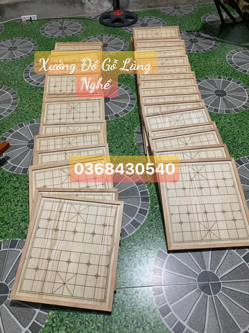 [ Xả Lỗ ] Bàn Cờ Tướng Làm Bằng Gỗ Cao Cấp [ Bàn Cờ Tướng - Hàng Loại 1 ]