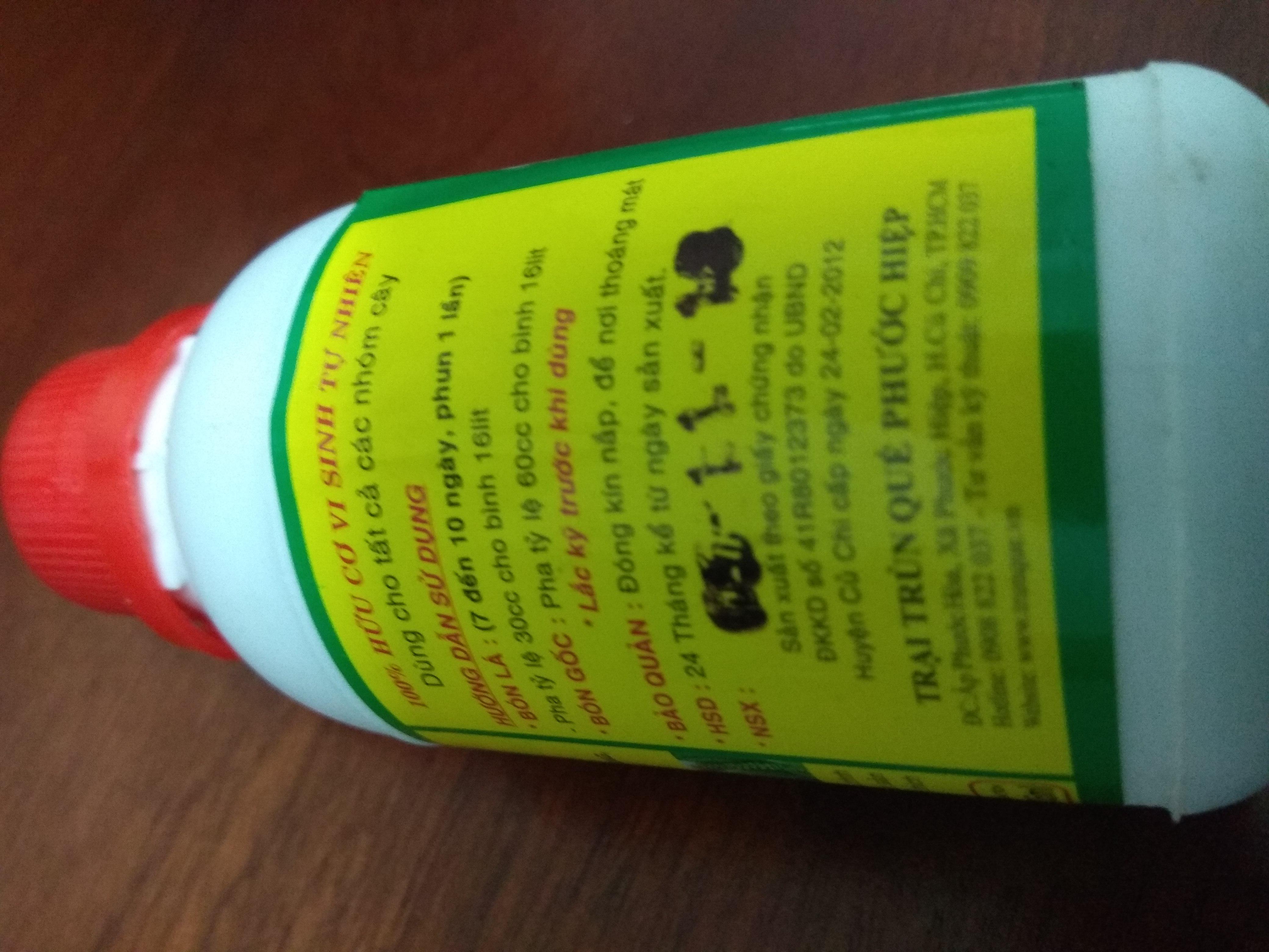 [HCM]Dịch trùn quế đậm đặc - 105ml