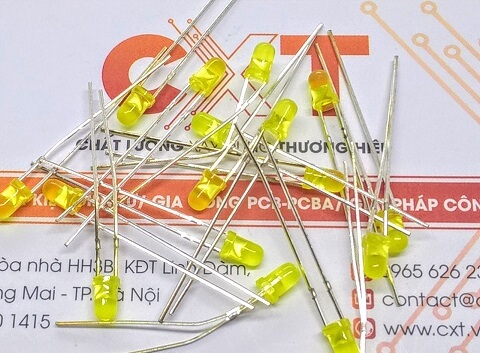 LED 3mm đỏ (20c)