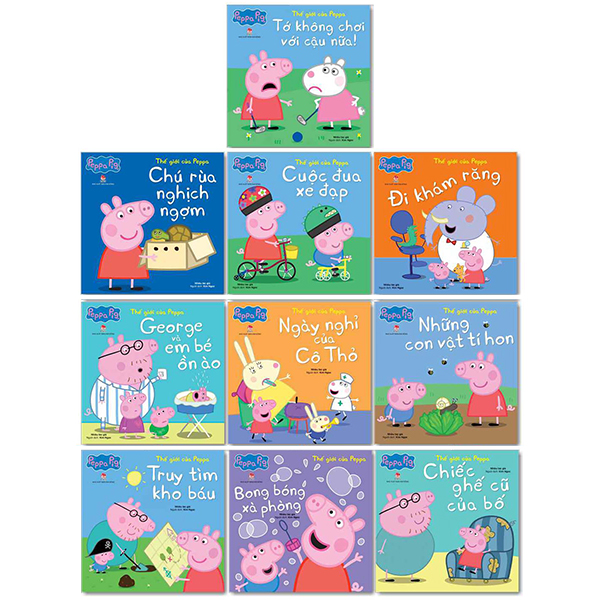 Sách - Thế giới của Peppa - Phần 1 lẻ cuốn
