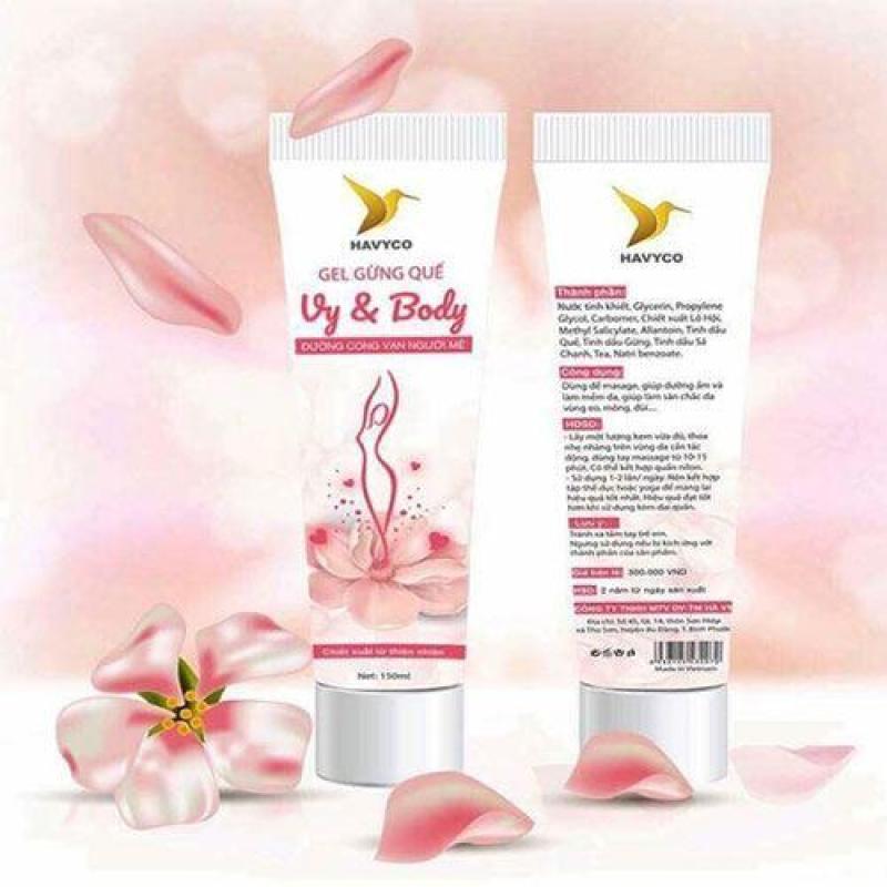 Gel tan mỡ Vy Body. Giảm mỡ phần bụng, đùi, bắp tay