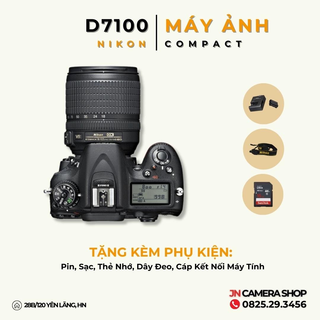 Máy Ảnh Nikon D7100 Kèm Lens Kit 18-55