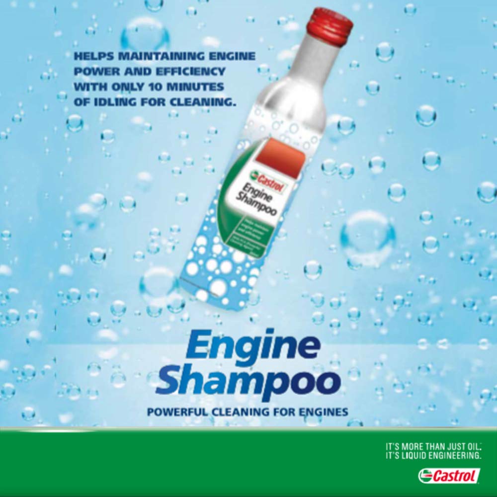 [HCM][CASTROL SÚC RỬA ĐỘNG CƠ] CASTROL ENGINE SHAMPOO 300ML