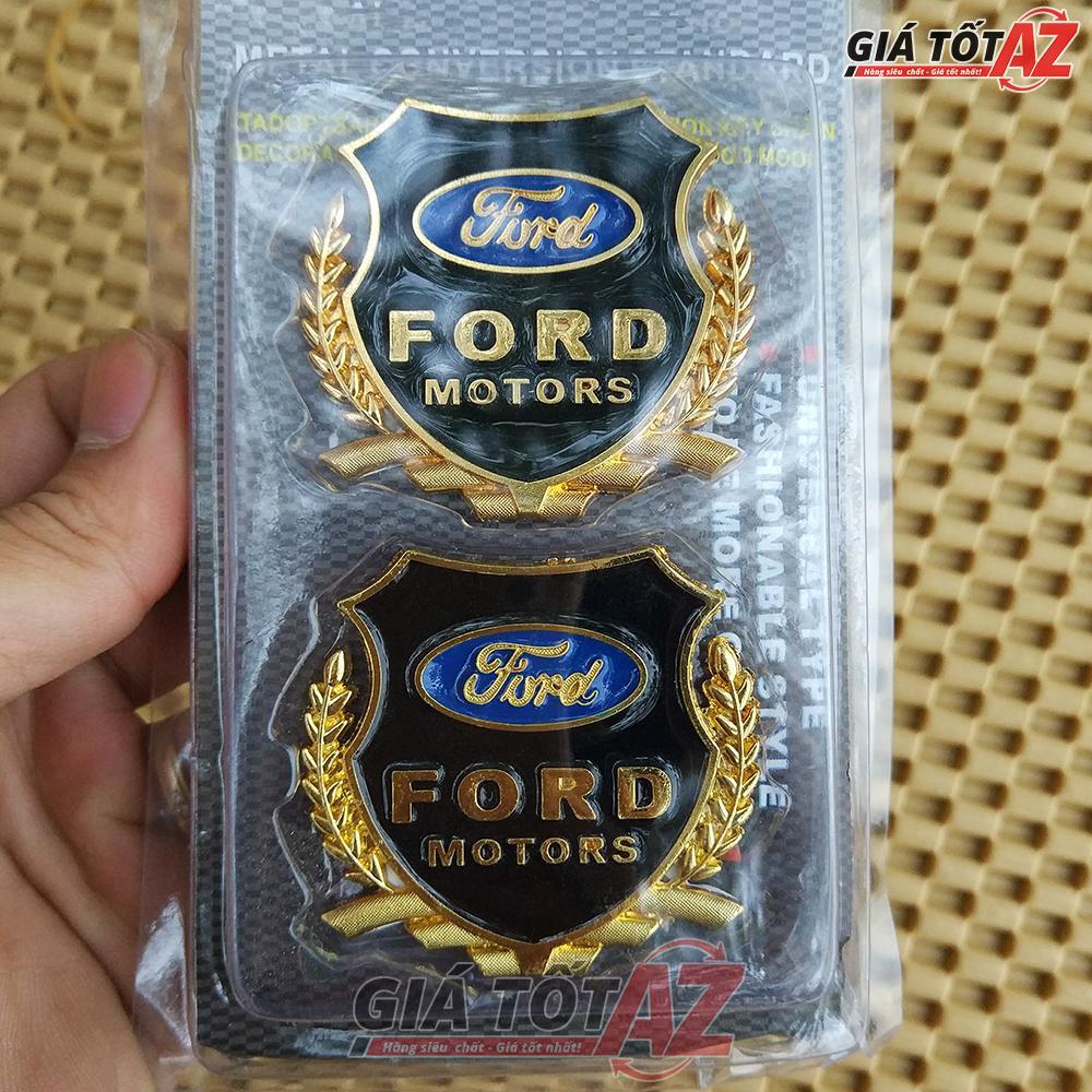 Logo bông lúa màu vàng đẳng cấp Ford