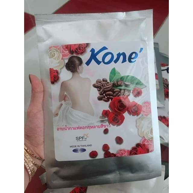 [HCM]COMBO 5 GÓI Ủ TRẮNG KONE TINH CHẤT CAFE & HOA HỒNG
