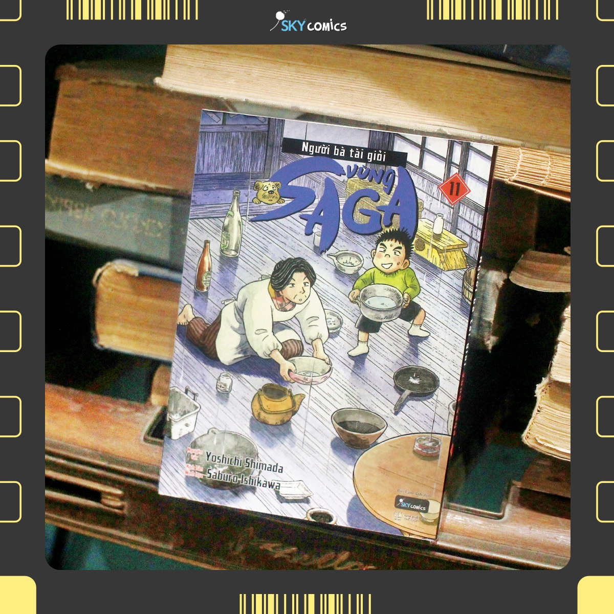 Sách - Người Bà Tài Giỏi Vùng Saga (Tập 11 - Bản 0 postcard)